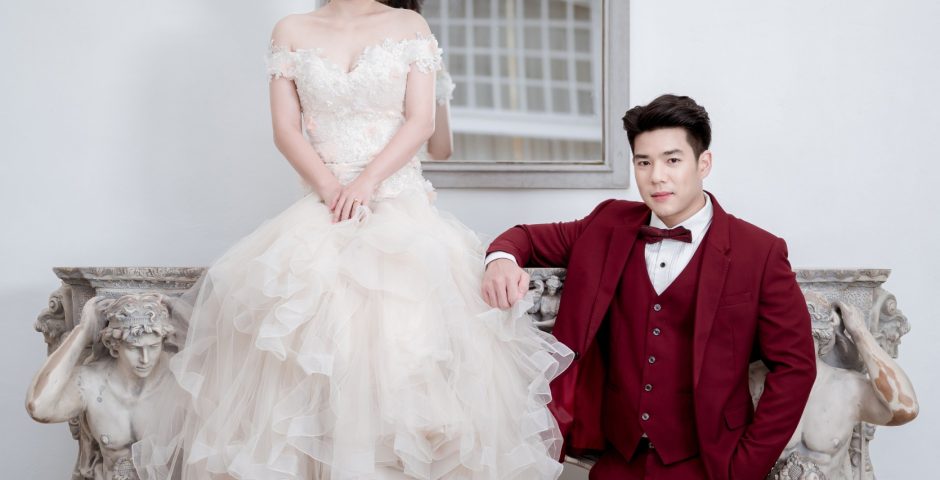 ผลงานแต่งหน้า-ทำผมคุณมิลค์และคุณแชมป์ถ่าย Pre-Wedding